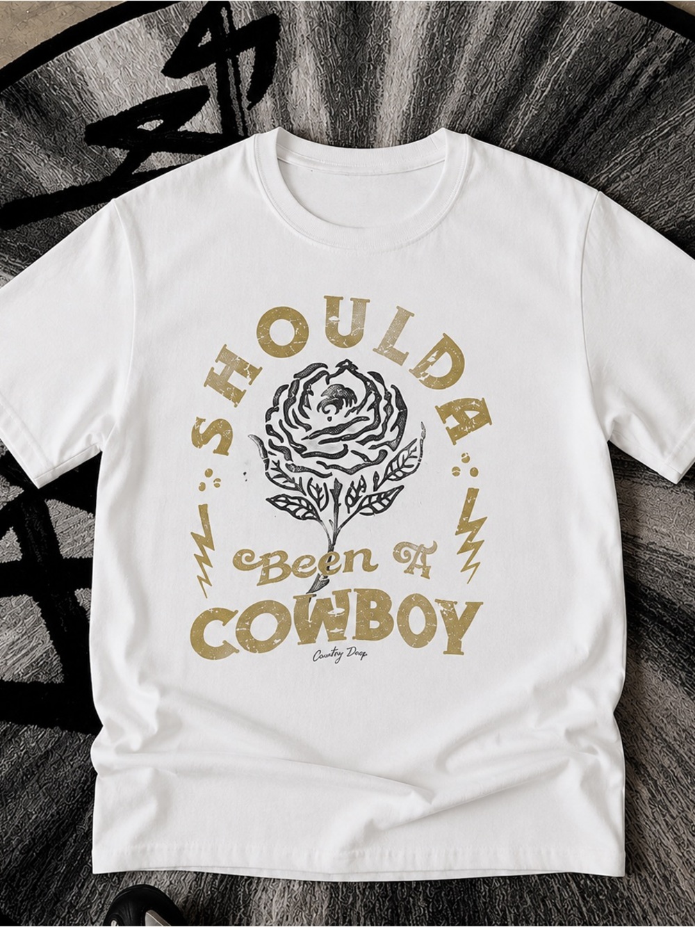 Shoulda Been A Cowboy Shirt, Country Western Graphic Tee